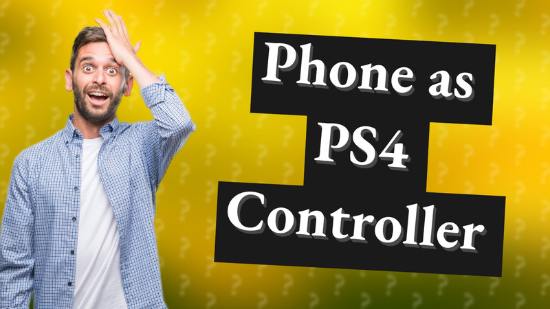 Phone as PS4 Controller