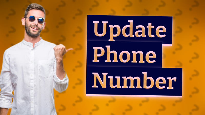 Update Phone Number