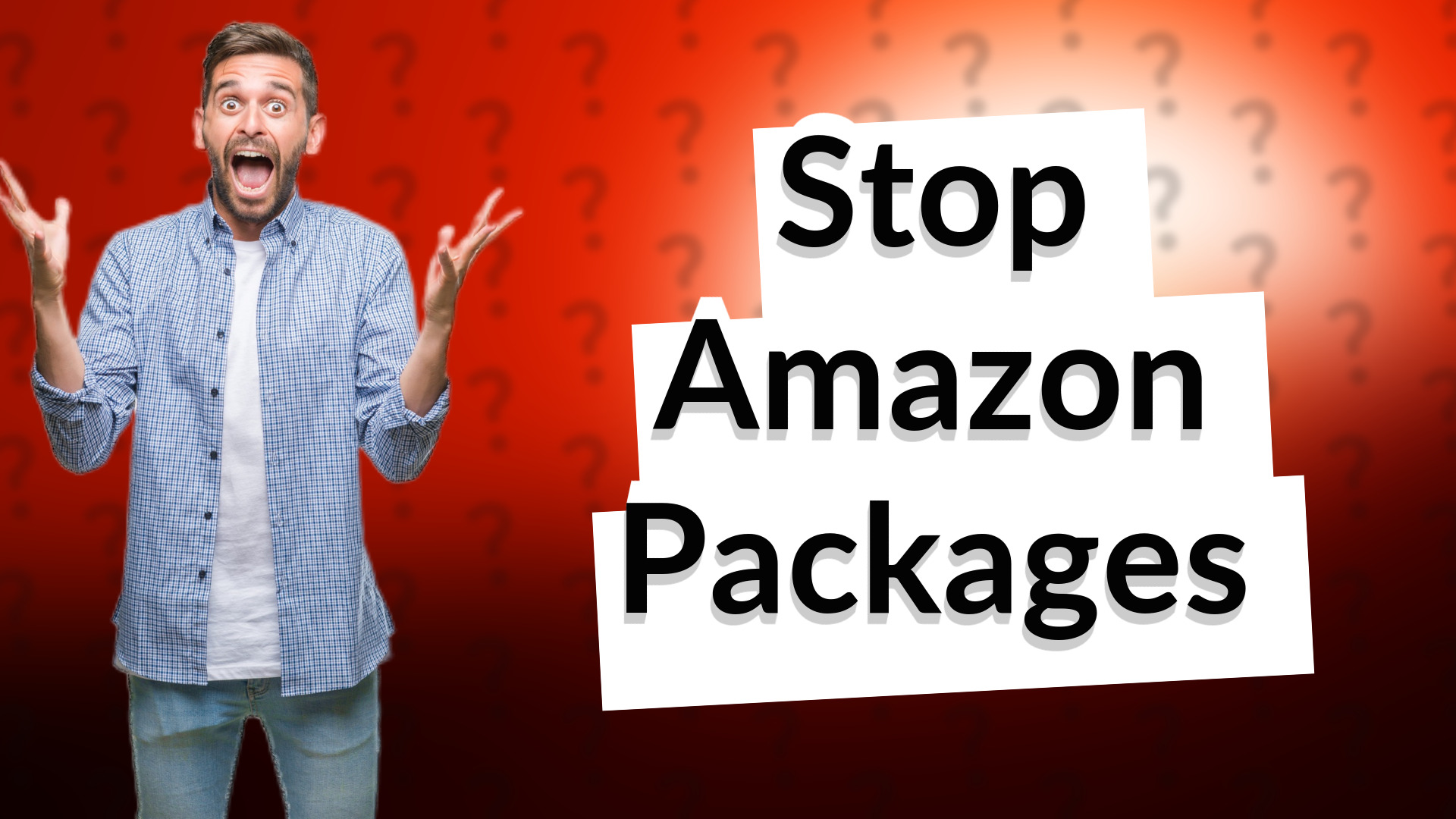Stop Amazon Packages