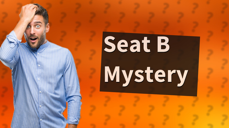 Seat B Mystery