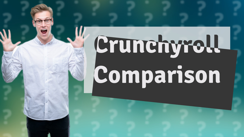 Crunchyroll Comparison