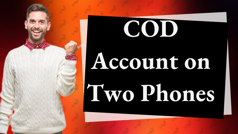 COD Account on Two Phones