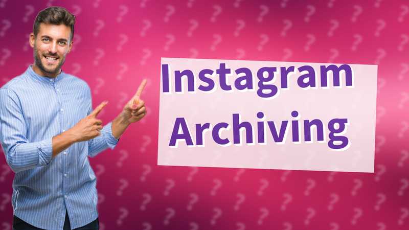 Instagram Archiving