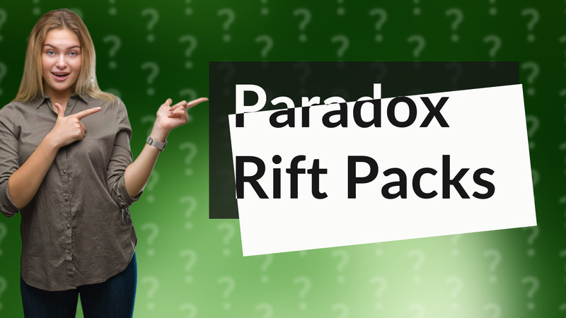 Paradox Rift Packs