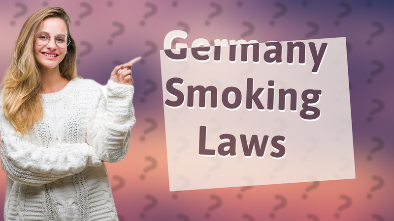 Germany Smoking Laws
