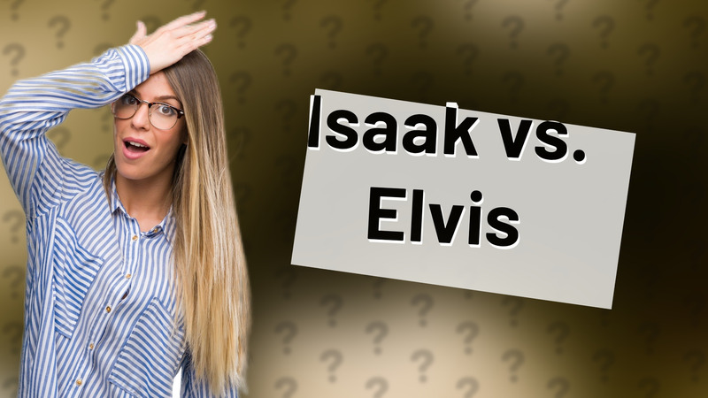 Isaak vs. Elvis
