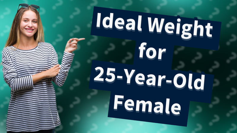 Ideal Weight for 25-Year-Old Female