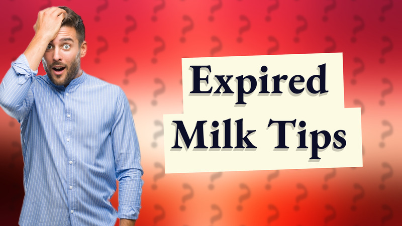 Expired Milk Tips