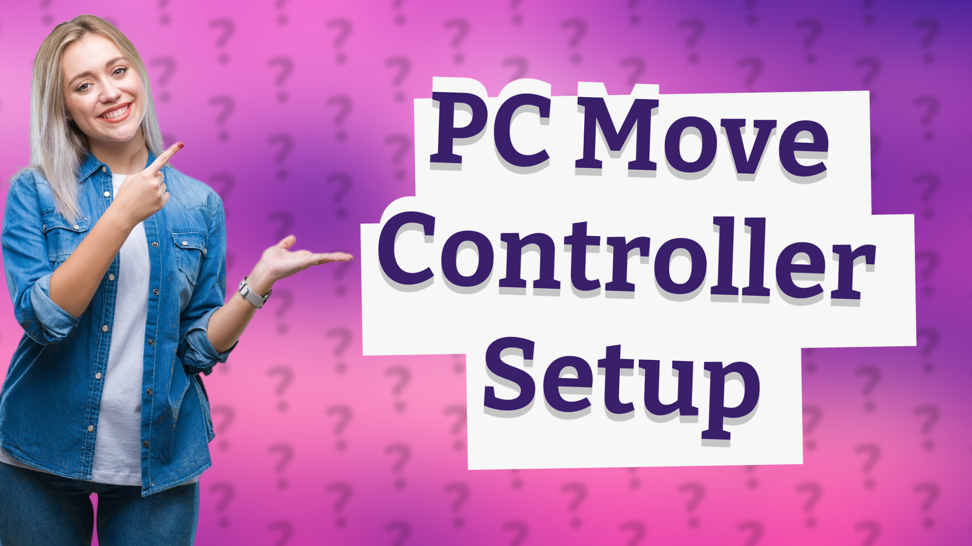 PC Move Controller Setup