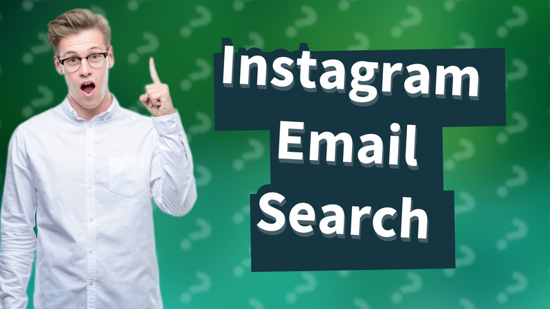Instagram Email Search