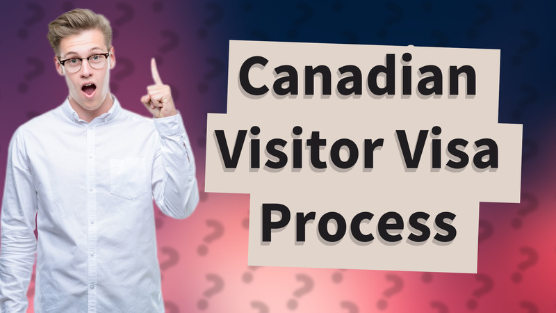 Canadian Visitor Visa Process