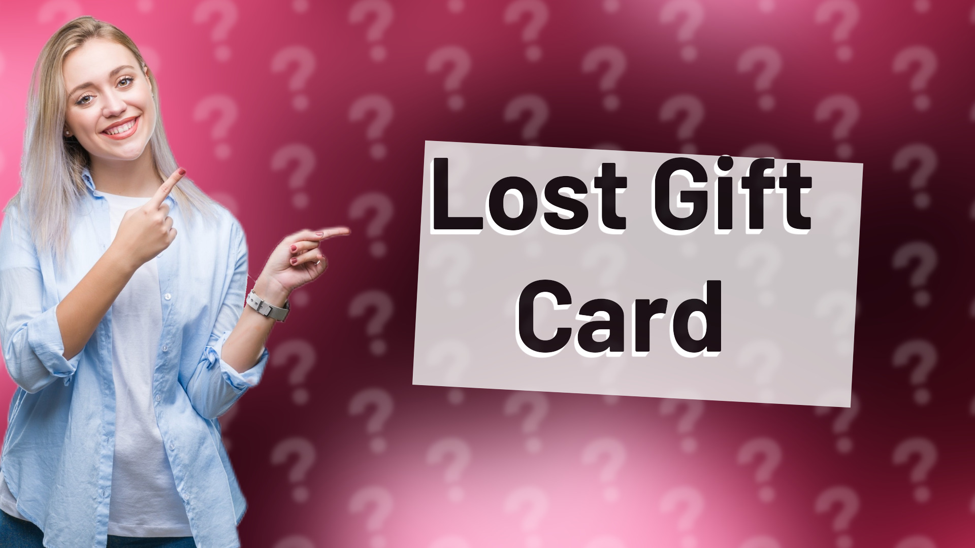 Lost Gift Card