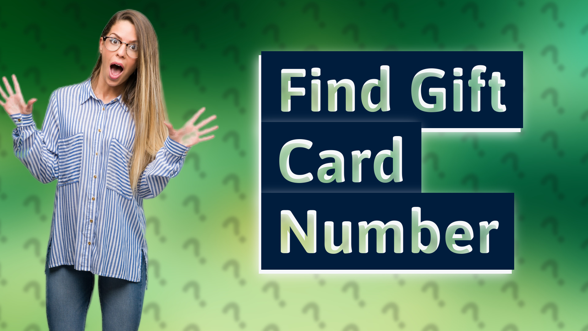 Find Gift Card Number
