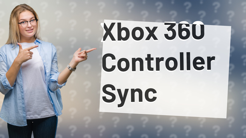 Xbox 360 Controller Sync