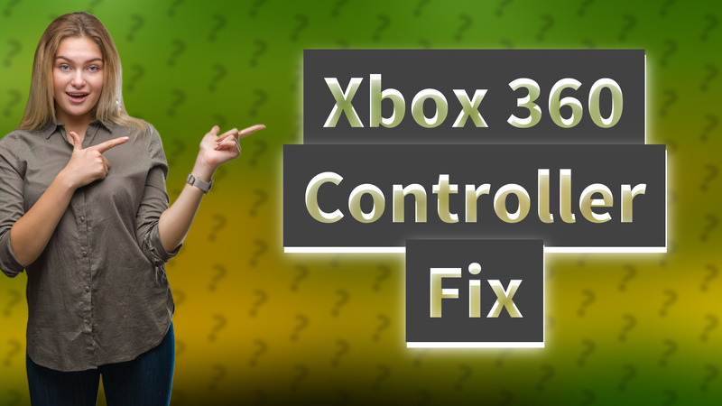 Xbox 360 Controller Fix