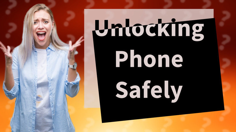 Unlocking Phone Safely
