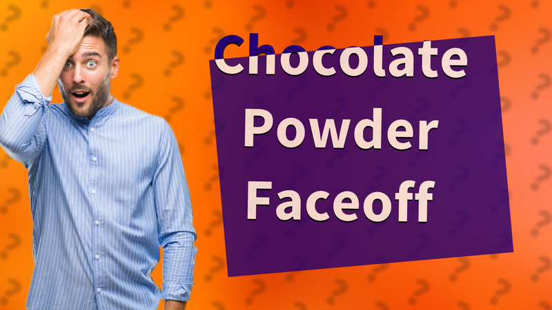 Chocolate Powder Faceoff