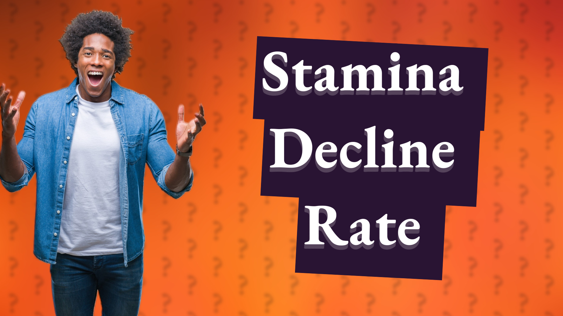 Stamina Decline Rate