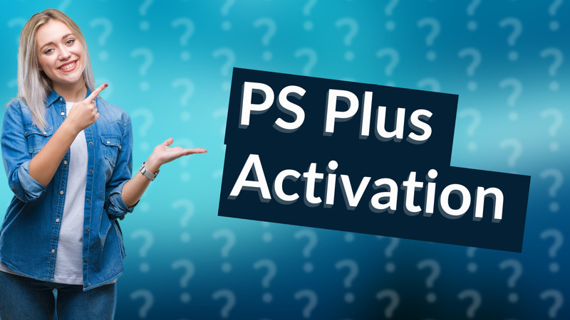 PS Plus Activation