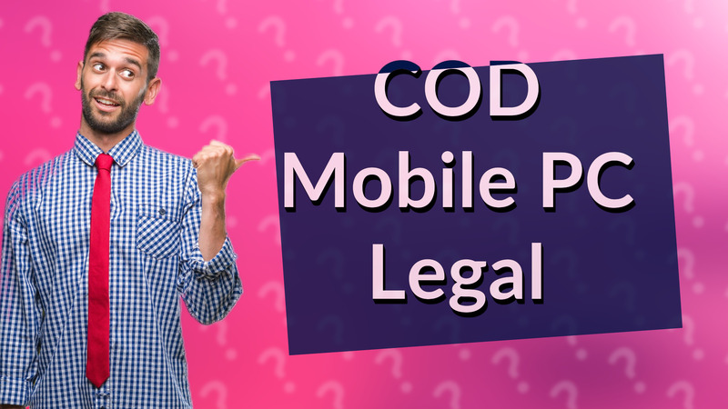 COD Mobile PC Legal
