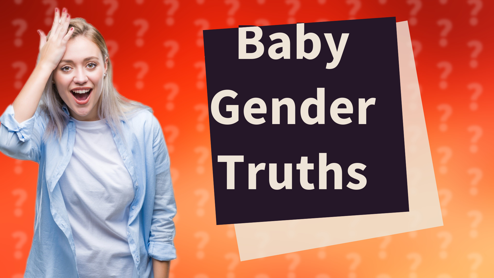 Baby Gender Truths
