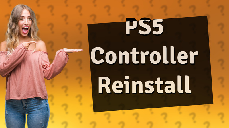 PS5 Controller Reinstall