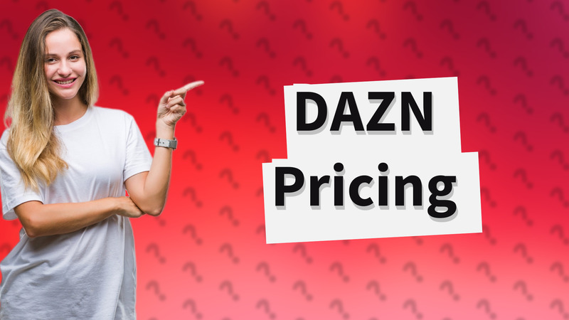 DAZN Pricing