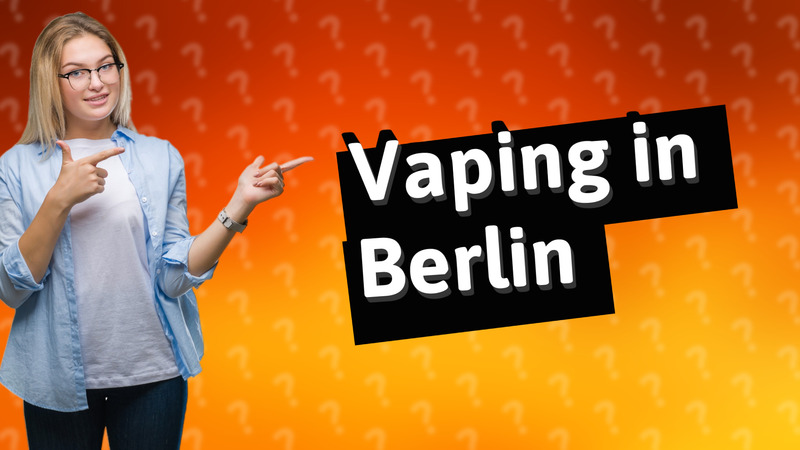Vaping in Berlin