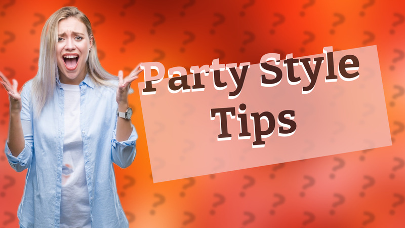 Party Style Tips