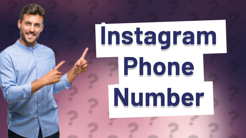Instagram Phone Number