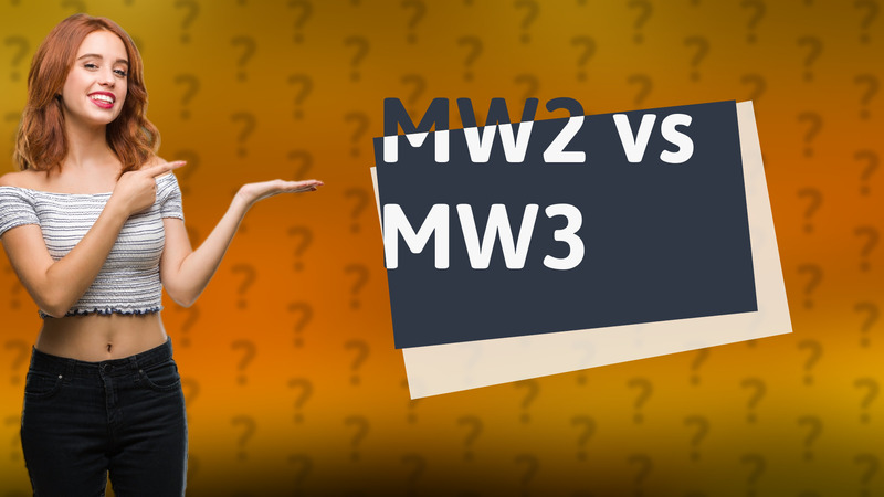 MW2 vs MW3