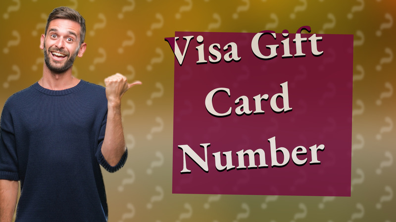 Visa Gift Card Number