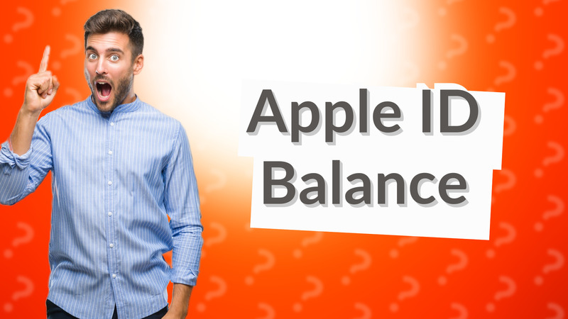 Apple ID Balance