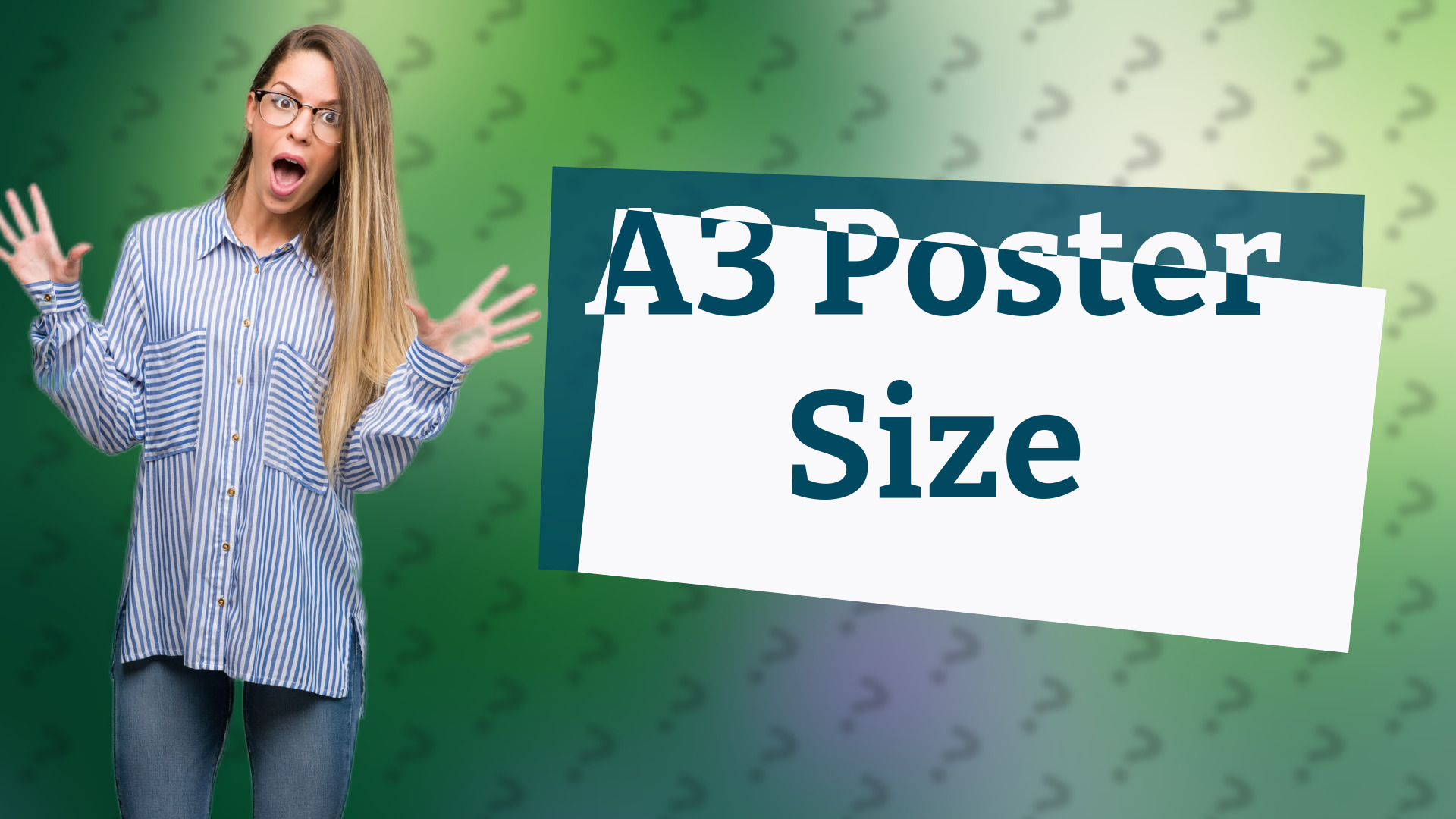 A3 Poster Size
