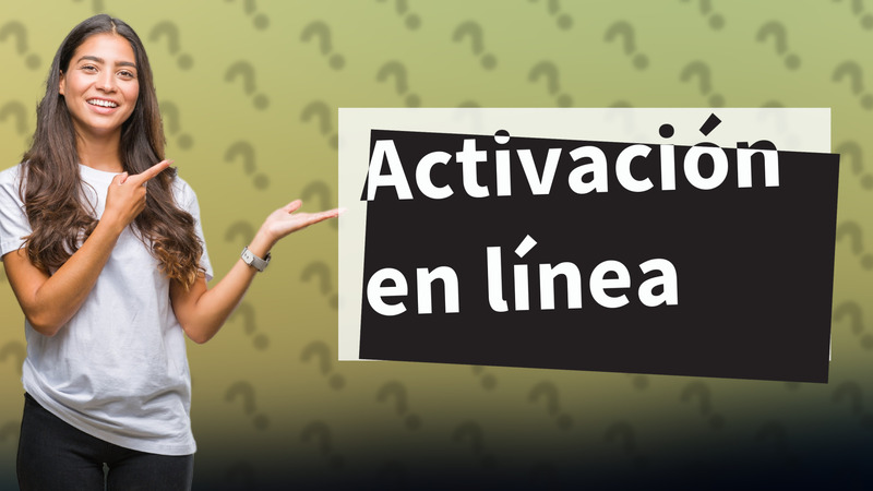 Activación en línea