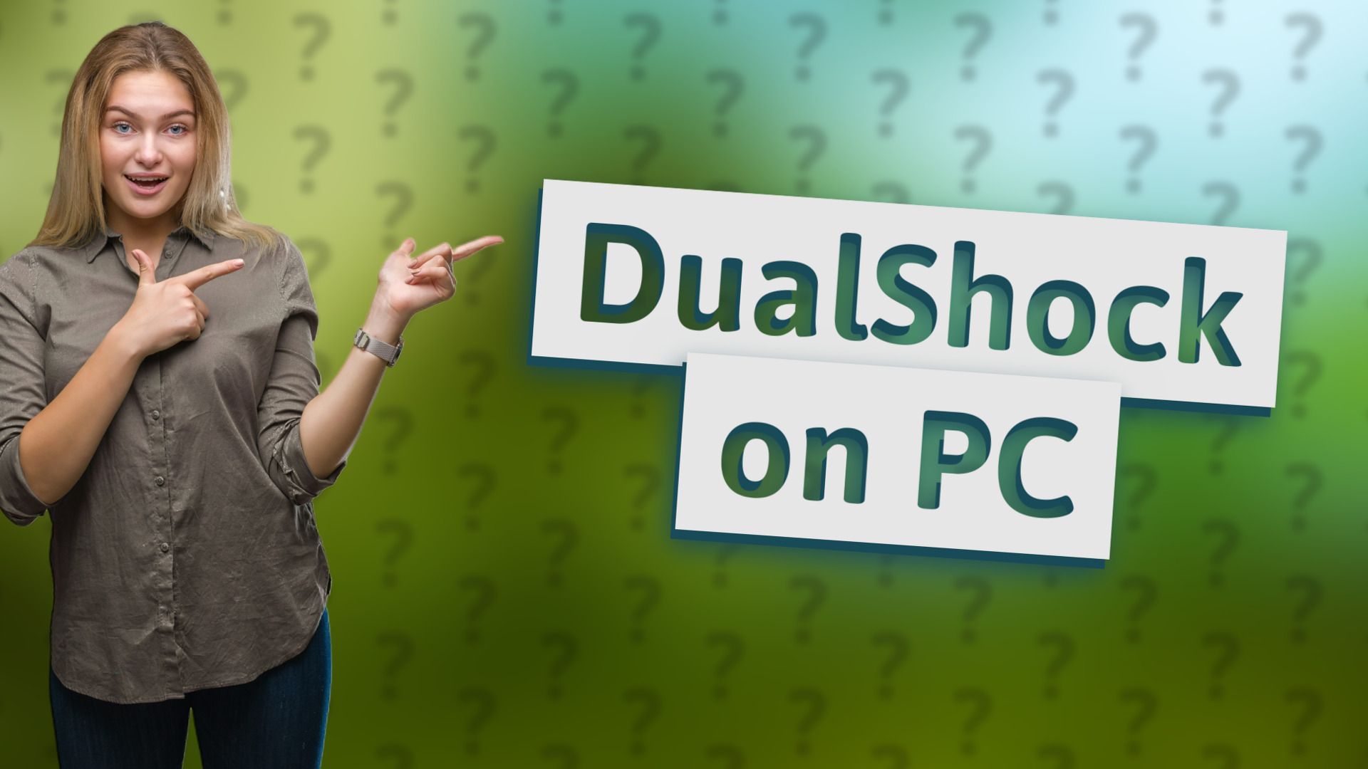 DualShock on PC