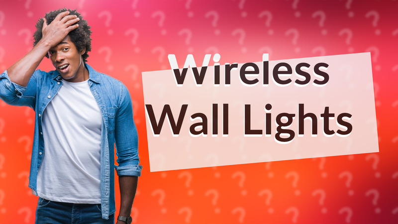 Wireless Wall Lights