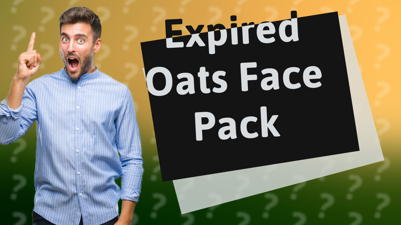Expired Oats Face Pack