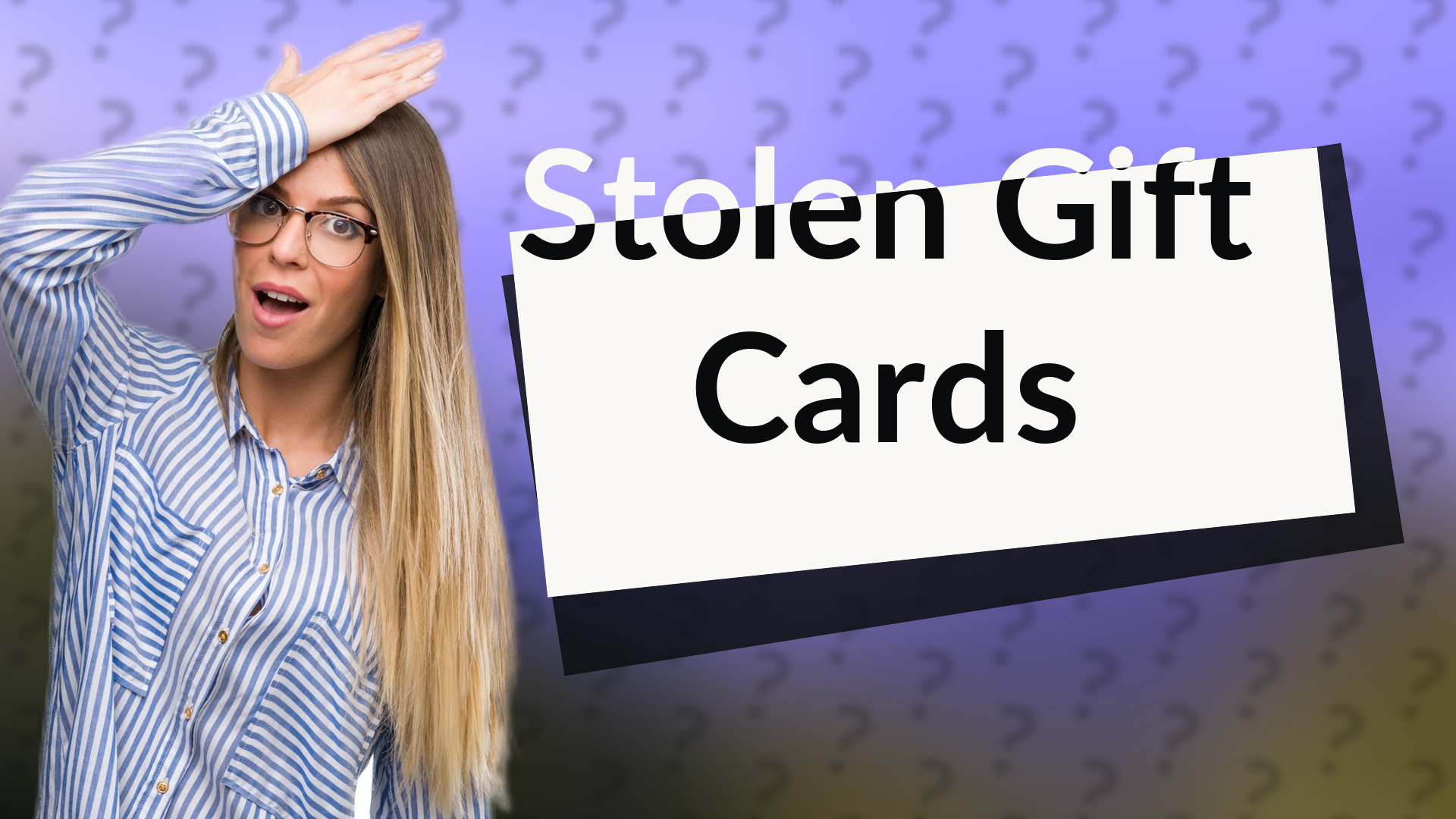 Stolen Gift Cards