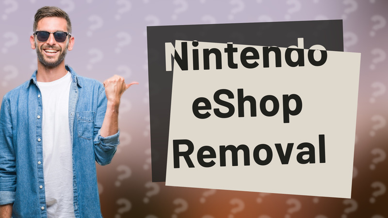 Nintendo eShop Removal