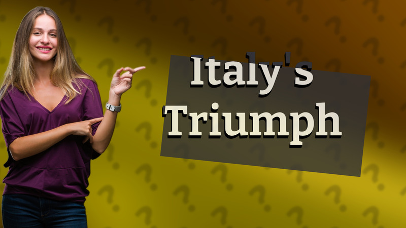 Italy's Triumph