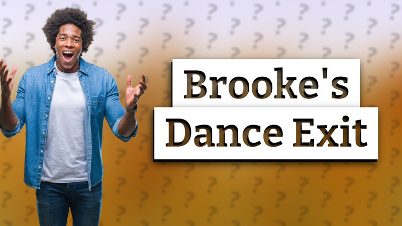 Brooke's Dance Exit
