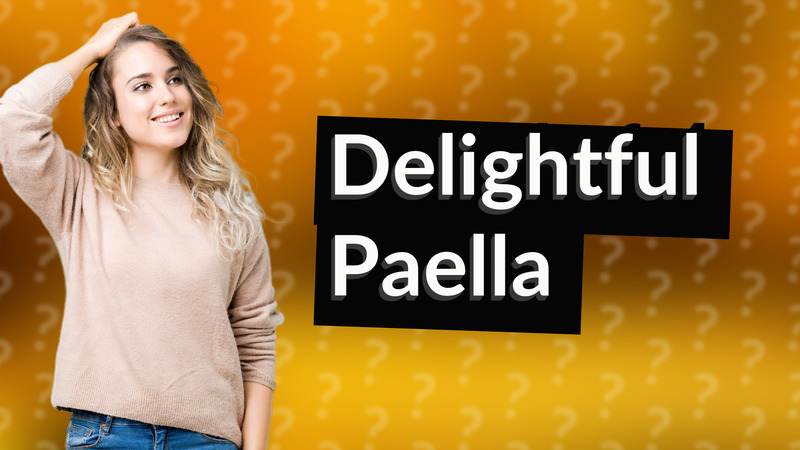 Delightful Paella