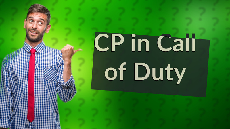 CP in Call of Duty