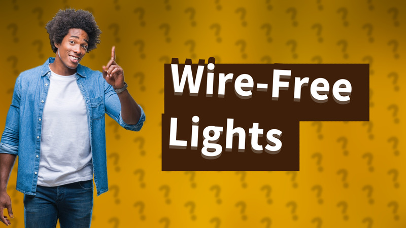 Wire-Free Lights