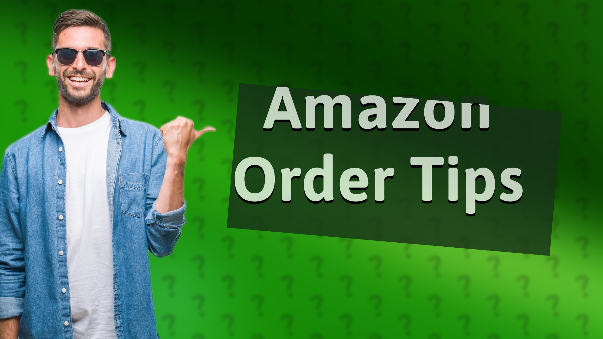 Amazon Order Tips