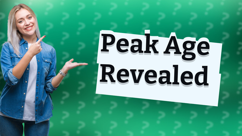 Peak Age Revealed
