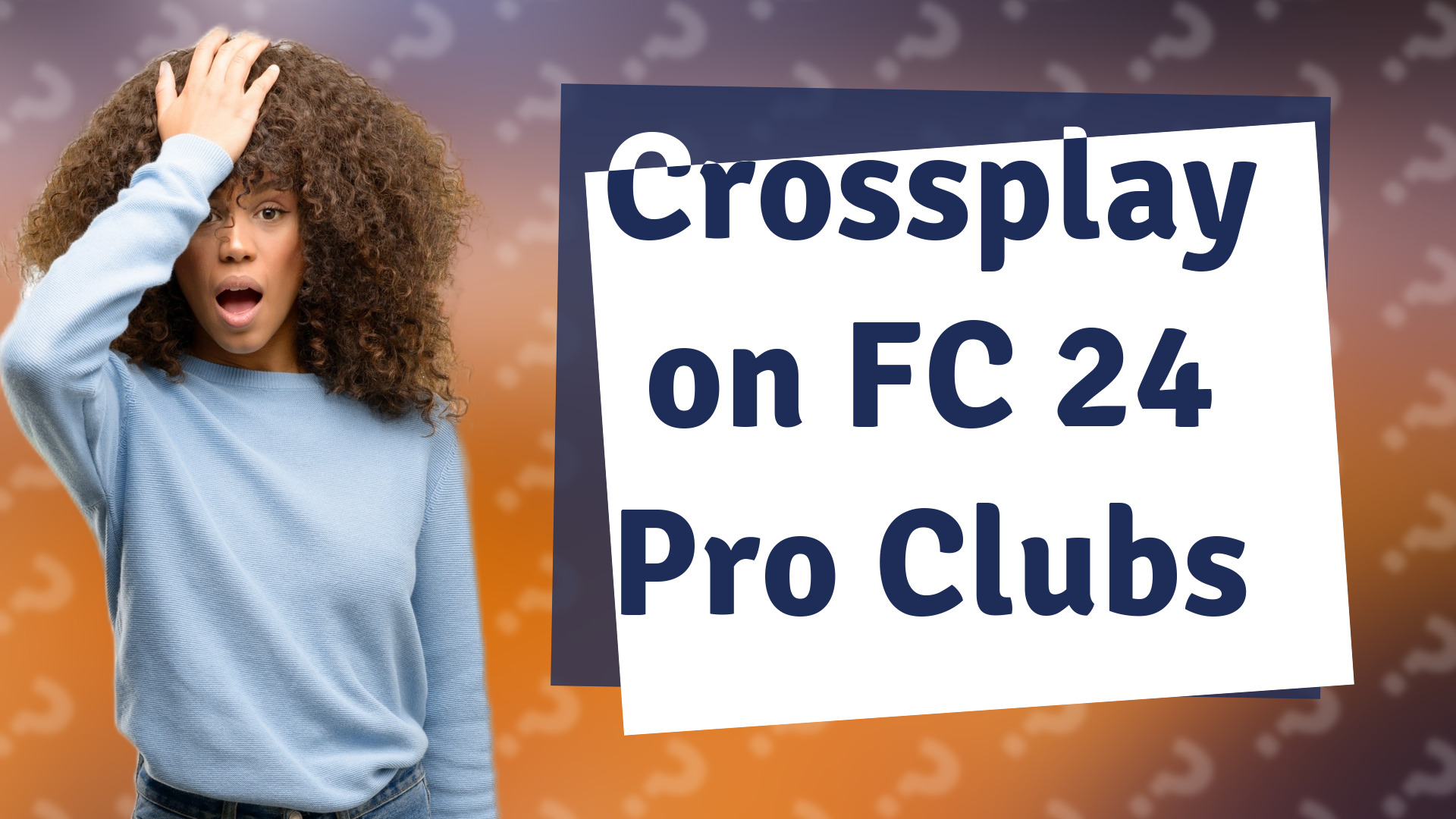 Crossplay on FC 24 Pro Clubs