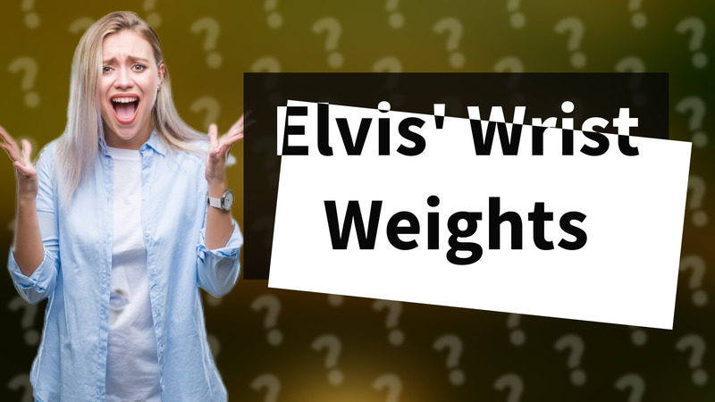 Elvis' Wrist Weights