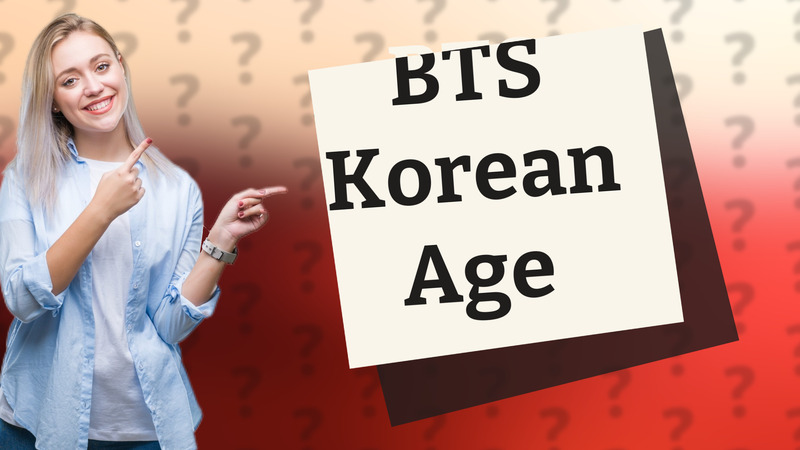 BTS Korean Age